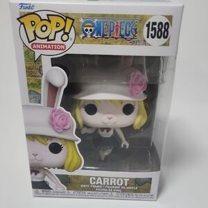 Funko Pop! Animation Carrot with White Hat and Pink Accents